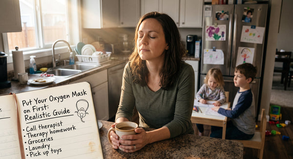 Put Your Oxygen Mask on First: A Realistic Guide to Parent Self-Care